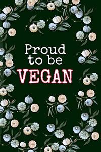 Proud to be vegan