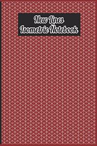 Mechanical Design New Lines Isometric Grid Graph Paper Notebook Journal