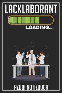 Lacklaborant Loading... Azubi Notizbuch