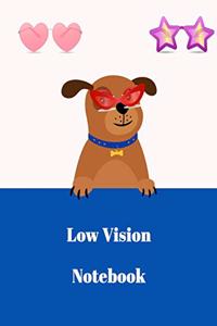 Low Vision Notebook