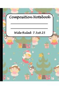 Wide Ruled Composition Notebook