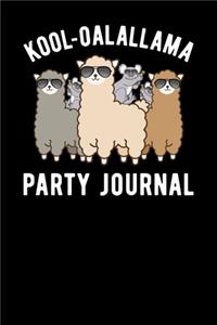 Kool Oalallama Party Journal