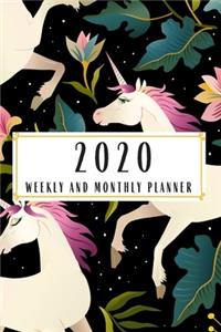 2020 Weekly And Monthly Planner