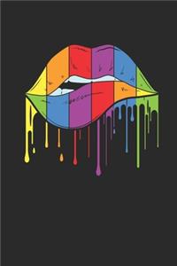 LGBT Rainbow Lips