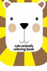 Cute Animals Coloring Book