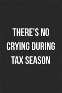 There's No Crying During Tax Season