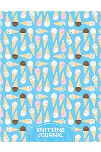 Ice Cream Knitting Journal