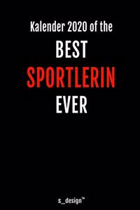 Kalender 2020 für Sportler / Sportlerin