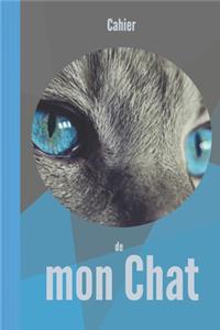Cahier de mon chat