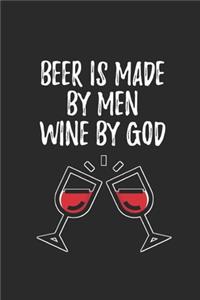 Beer is Made By Men Wine By GOD