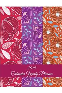 2019 Calendar Yearly Planner