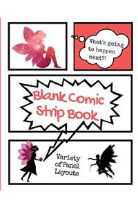 Blank Comic Strip Book Fairies