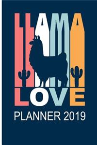 Llama Love Planner 2019
