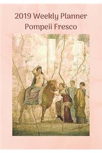 2019 Weekly Planner Pompeii Fresco