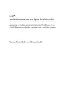 A Catalog of Stellar Spectrophotometry (Adelman, Et Al. 1989)