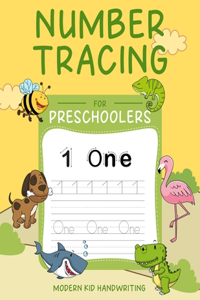 Number Tracing for Preschoolers