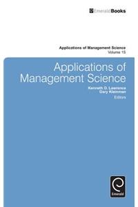 Applications of Management Science