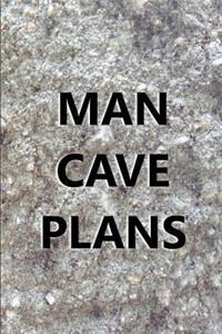 2019 Daily Planner for Men Man Cave Plans Engraved Carved Stone Style 384 Pages