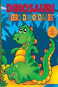 Dinosauri Libro Da Colorare Da 3 a 6 Anni