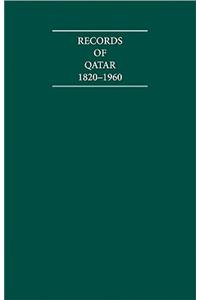 Records of Qatar 1820-1960 8 Volume Hardback Set Including Boxed Genealogical Tables and Maps