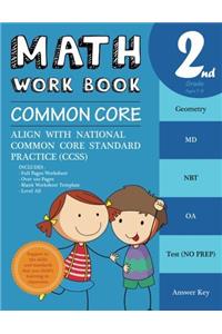 2nd Grade Math Workbook Common Core Math: Math Workbook Grade 2  Common Core Math Workbook Grade 2 (Ccss Standard Practice): Common Core Math Workbook: Volume 3