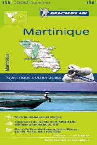 Michelin Martinique Map 138