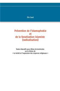 Prévention de l'islamophobie et de la fanatisation islamiste (radicalisation)