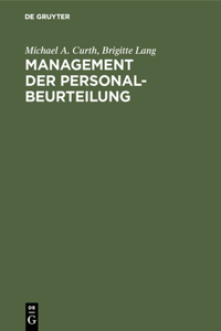 Management Der Personalbeurteilung