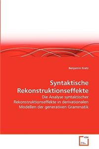 Syntaktische Rekonstruktionseffekte