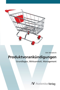Produktvorankündigungen