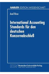 International Accounting Standards Für Den Deutschen Konzernabschluß