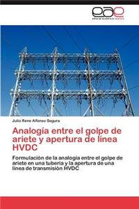 Analogía entre el golpe de ariete y apertura de línea HVDC