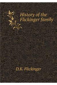 History of the Flickinger family