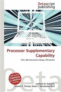 Processor Supplementary Capability