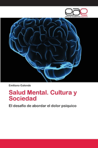 Salud Mental. Cultura y Sociedad