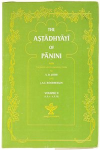 The Astadhyayi Of Panini With Translation And Explanatory Notes Volume Ii 1 2 1 1 2 73