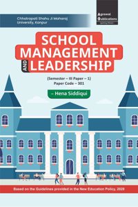 School Management and leadership | All UP , Bihar and Jharkhand state B.Ed. Universities