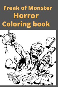 Freak of Monster Horror Coloring book