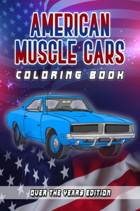 American Muscle Cars Coloring Book