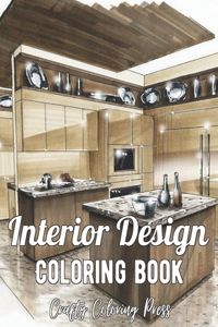 Interior Design Coloring Book
