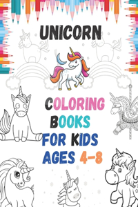 Unicorn Coloring Books for Kids ages 4-8