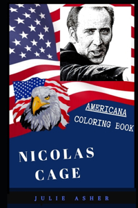 Nicolas Cage Americana Coloring Book