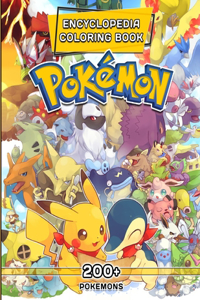 POKEMON Encyclopedia Coloring Book