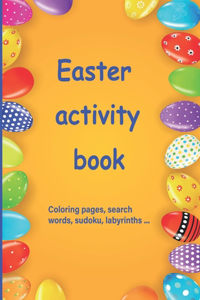 Easter activity book