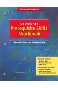 Glencoe Geometry, Prerequisite Skills Workbook: Remediation and Intervention
