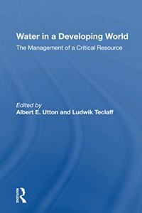 Water In A Developing World