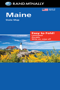 Rand McNally Easy to Fold Maine