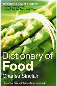 Dictionary of Food