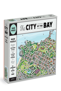 The City By the Bay 1000 Piece Maze Puzzle