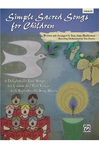 Simple Sacred Songs for Children